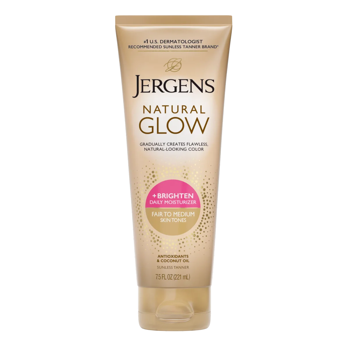 Natural Glow + Brighten Daily Moisturizer by Jergens