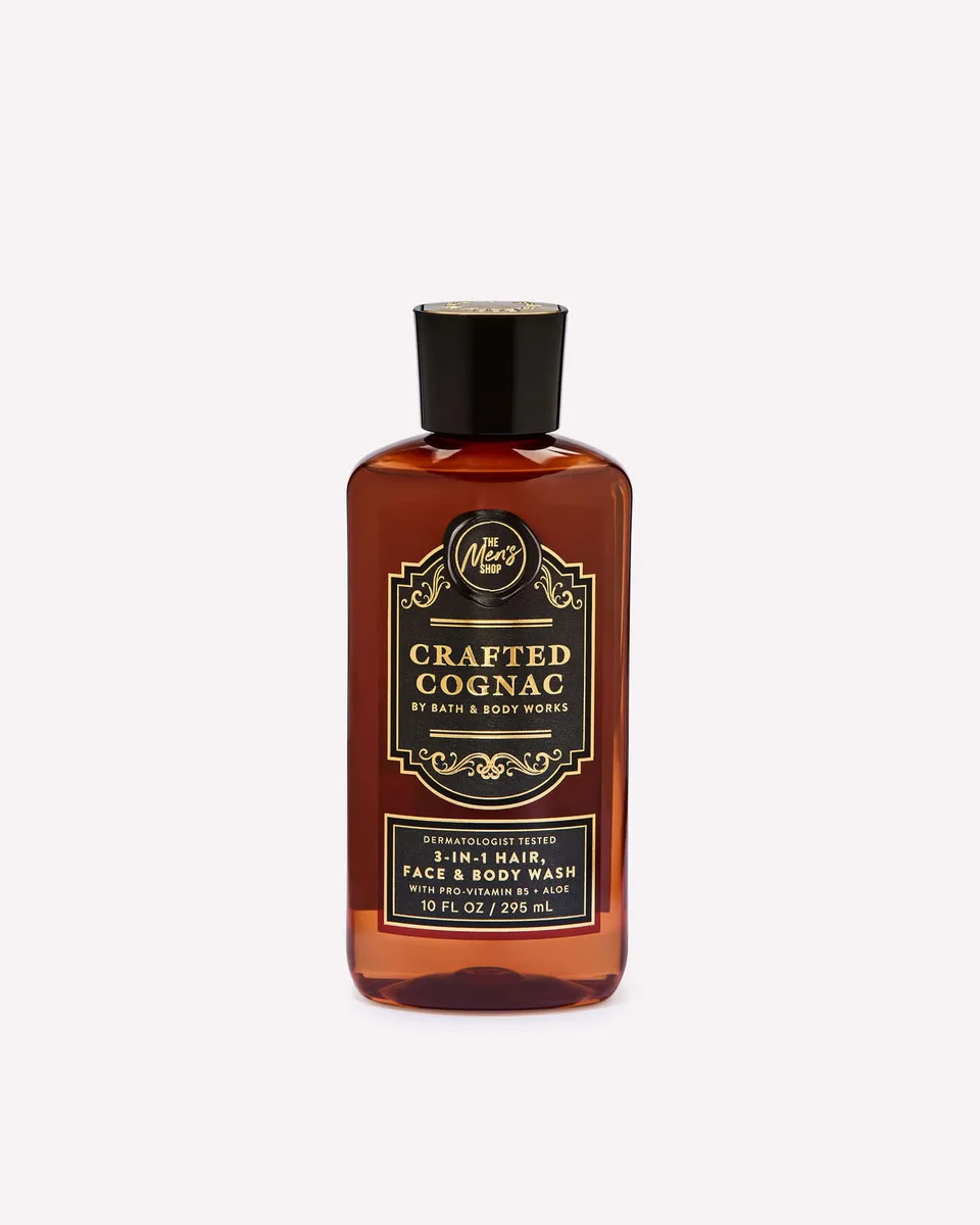 Crafted Cognac 3-in-1 Hair, Face & Body Wash by Bath & Body Works