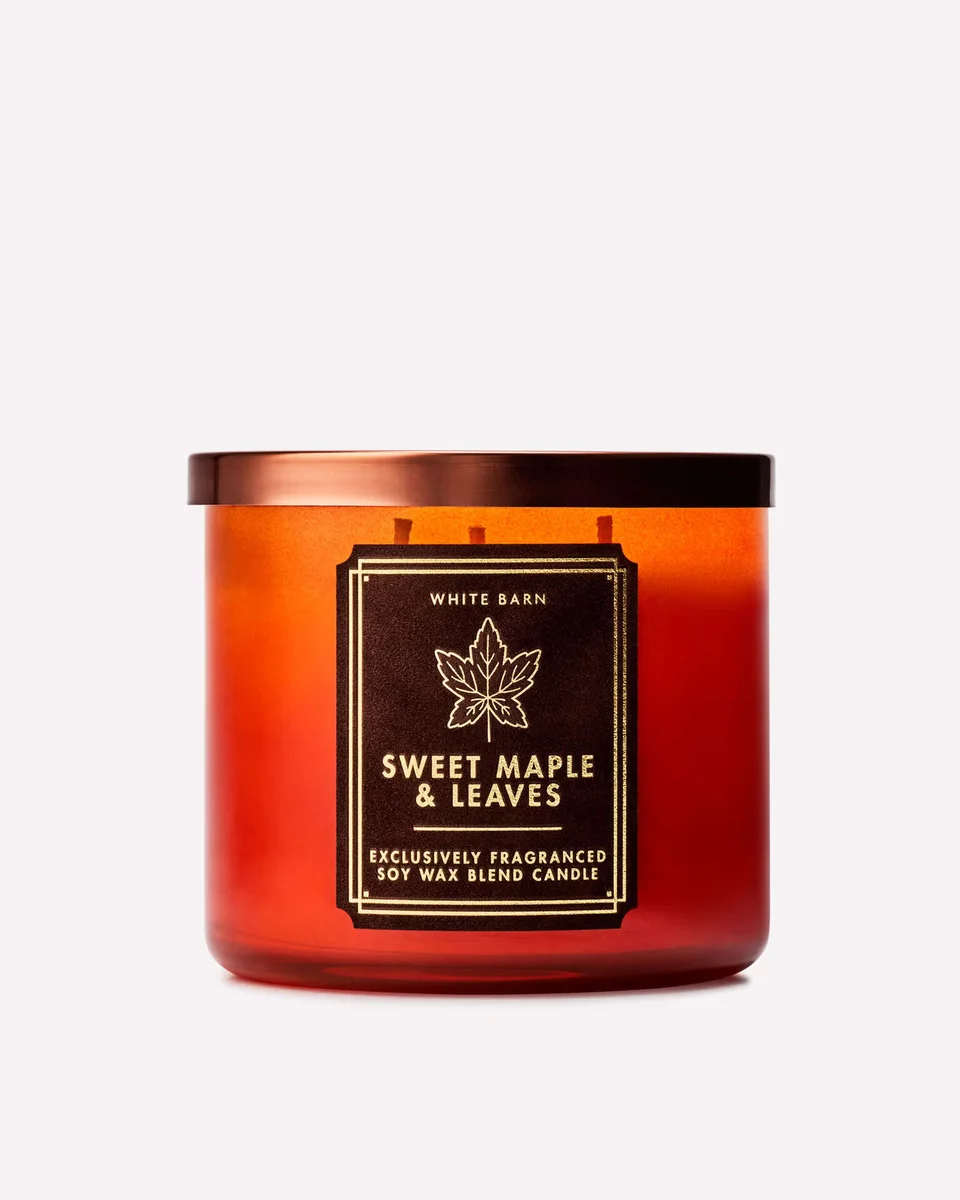 Sweet Maple & Leaves Candle by Bath & Body Works