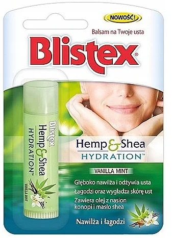 Hemp & Shea Hydration Vanilla Mint Lip Balm by Blistex
