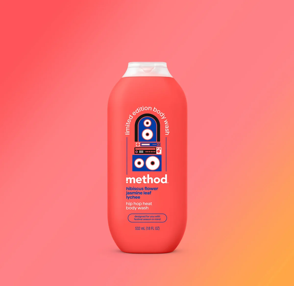 Hip Hop Heat Body Wash by method