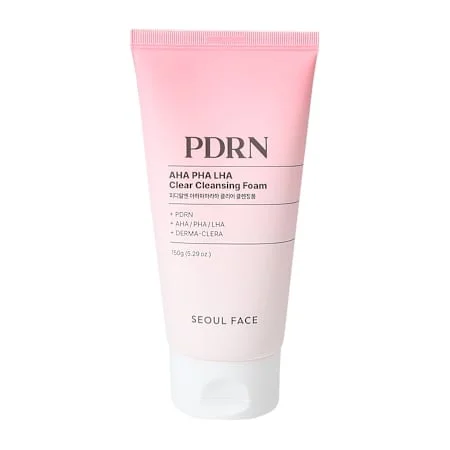 PDRN AHA PHA LHA Clear Cleansing Foam by Seoul Face