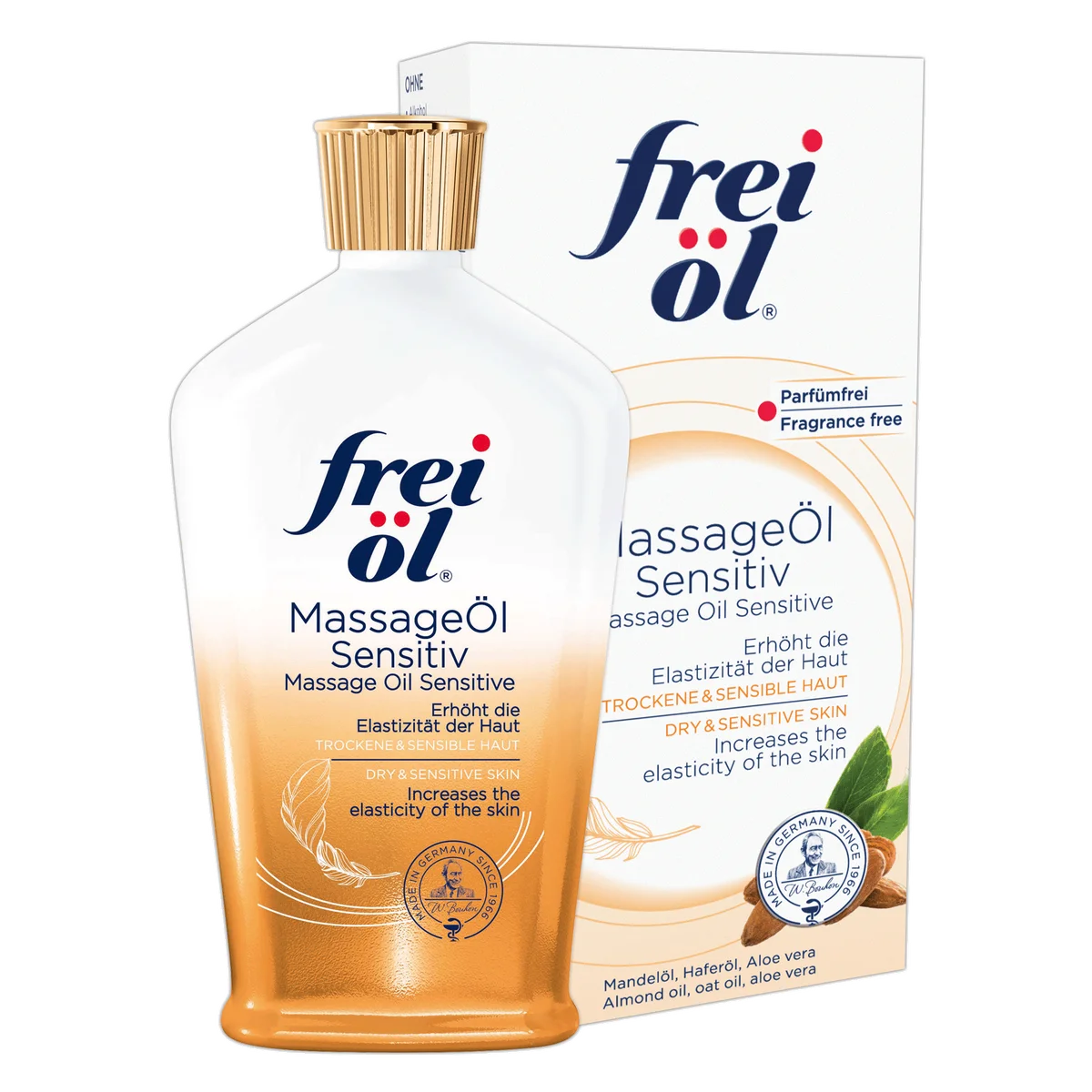 Massage Oil Sensitive by frei öl