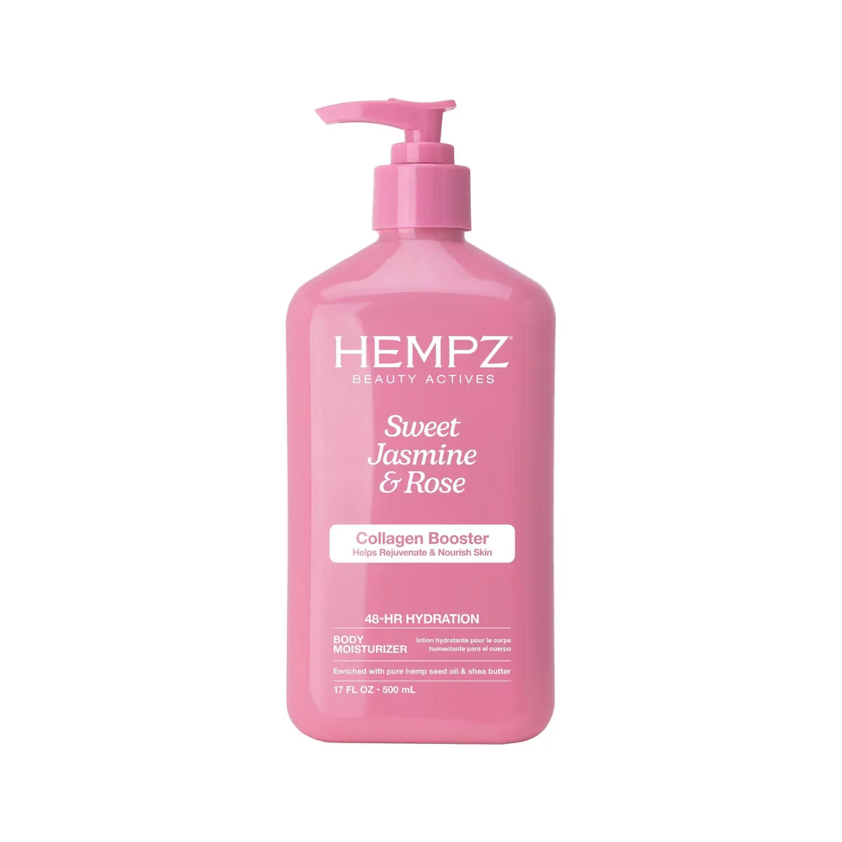 Sweet Jasmine & Rose Collagen Booster Body Moisturizer by Hempz