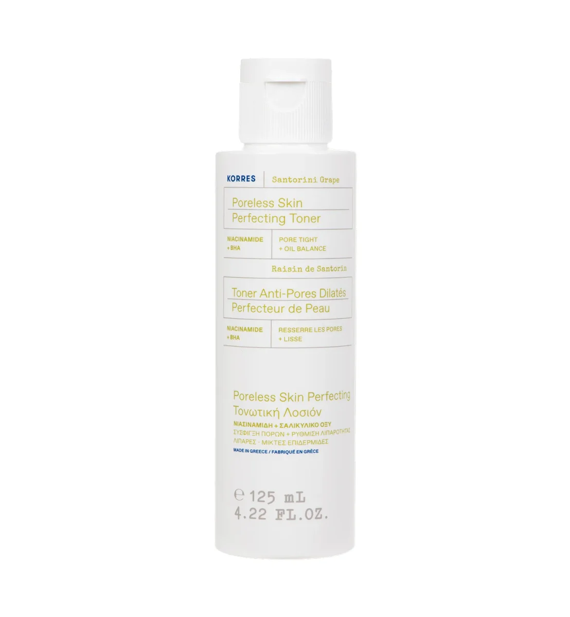 Santorini Grape Poreless Skin Perfecting Toner by Korres