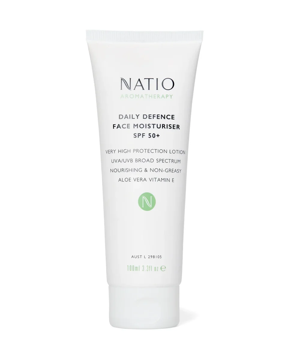 Aromatherapy Daily Defence Face Moisturiser SPF 50+ by Natio