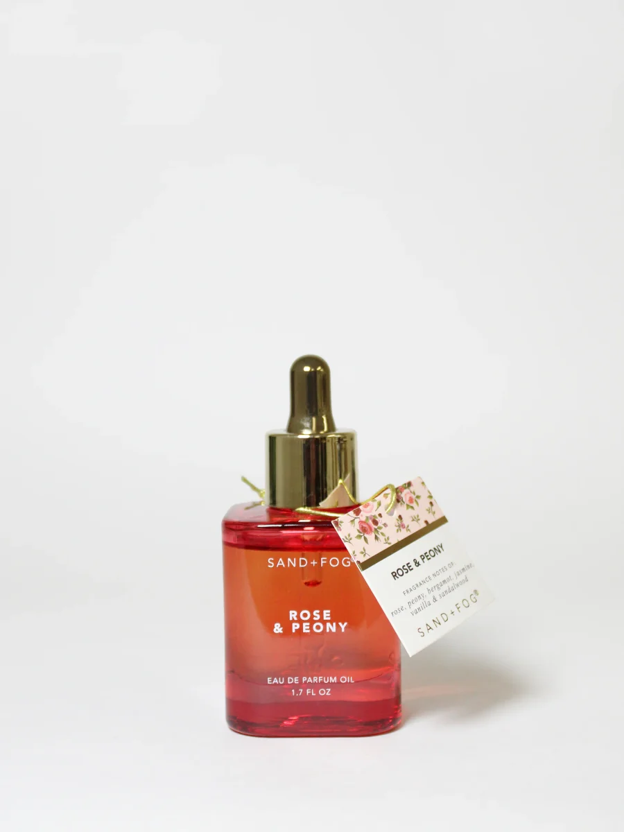 Rose & Peony Perfume Oil by Sand + Fog