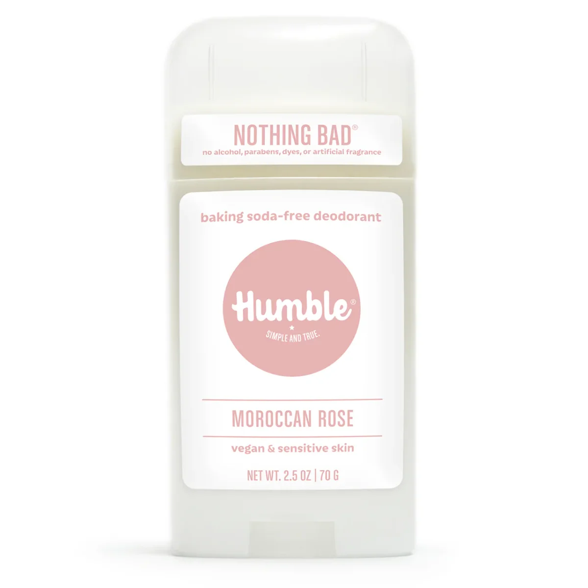 Moroccan Rose Aluminum Free Deodorant by Humble Brands