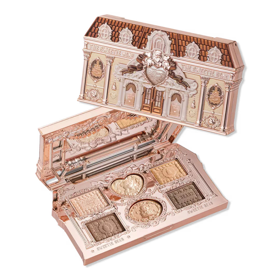 The Sweetie Bear Collection 6-Color Makeup Palette by Flower Knows