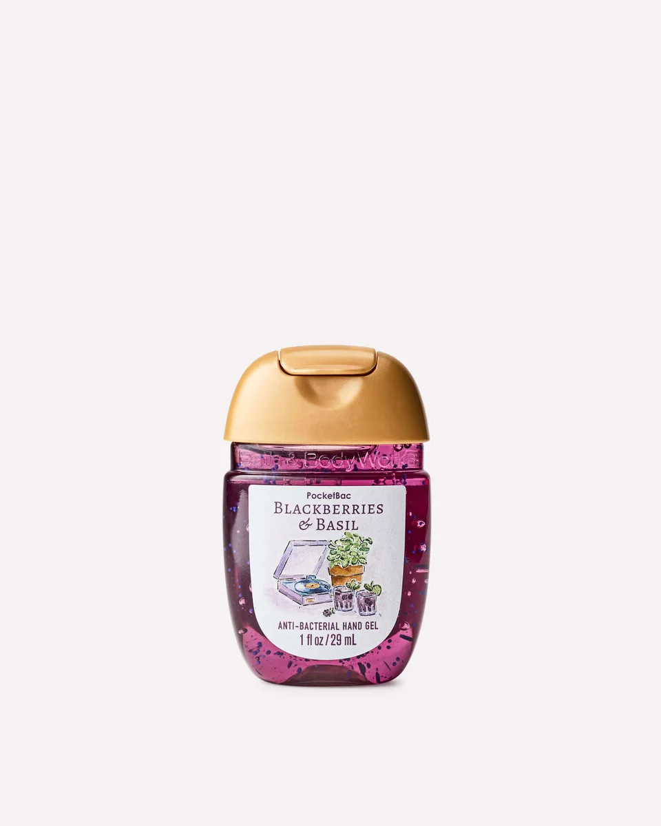 Blackberries & Basil PocketBac Hand Sanitizer by Bath & Body Works