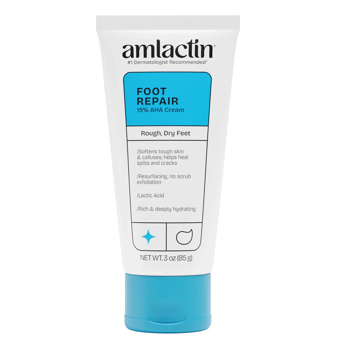 Foot Repair Cream with 15% Lactic Acid AHA by AmLactin