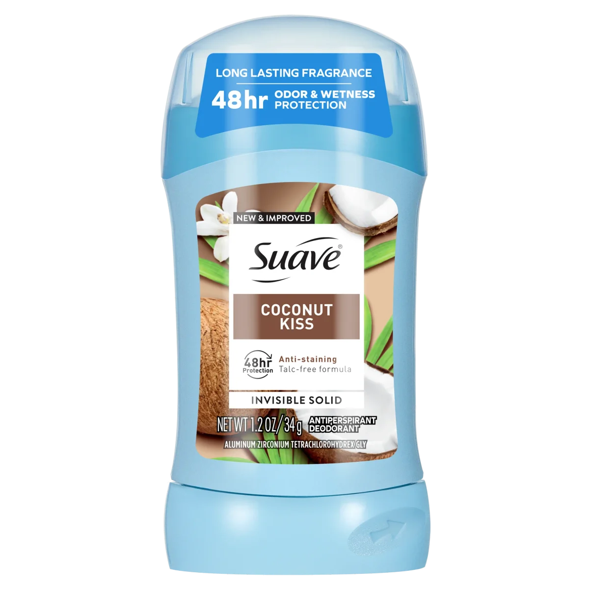 Coconut Kiss Invisible Solid Antiperspirant Deodorant Stick by Suave