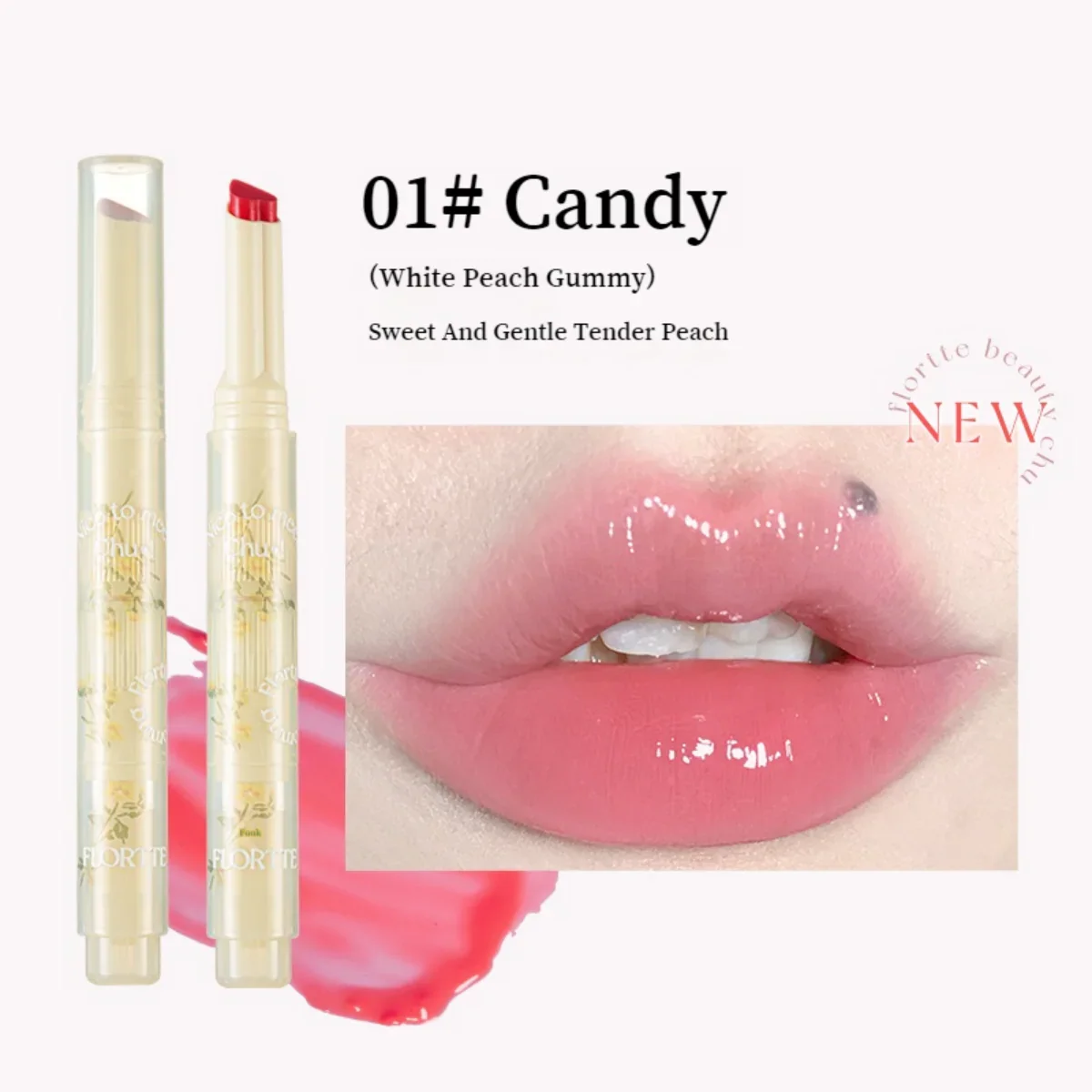 Nice To Meet Chu Jelly Lipstick by Flortte