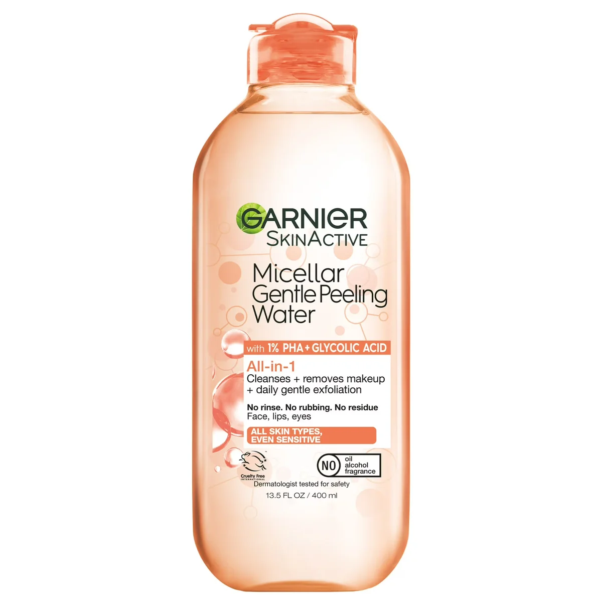 SkinActive Micellar Gentle Peeling Water by Garnier