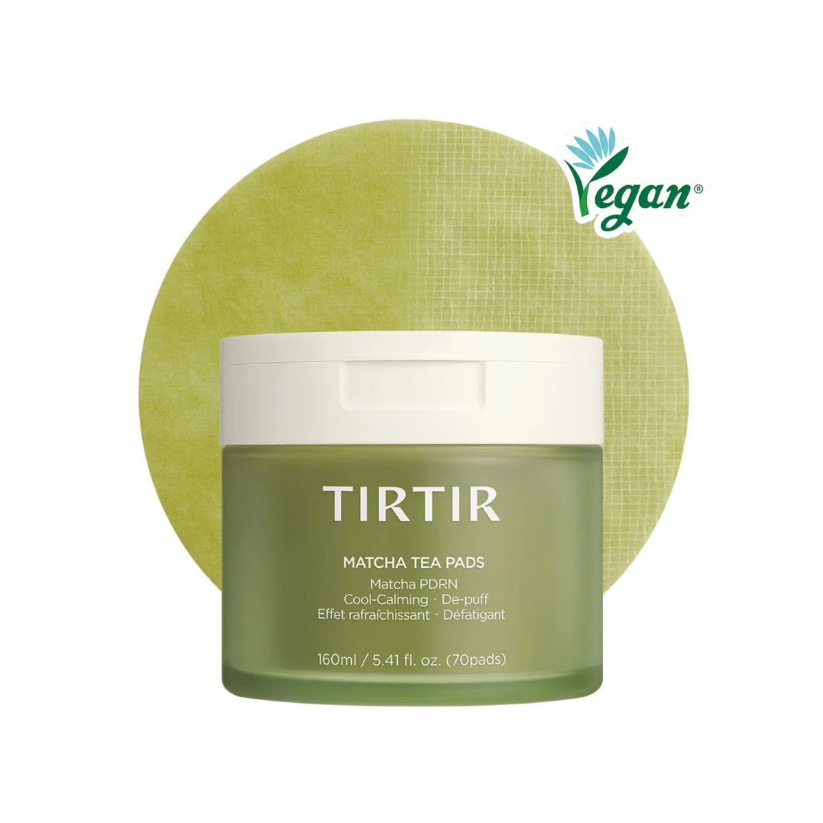 Matcha Tea Pads by TIRTIR