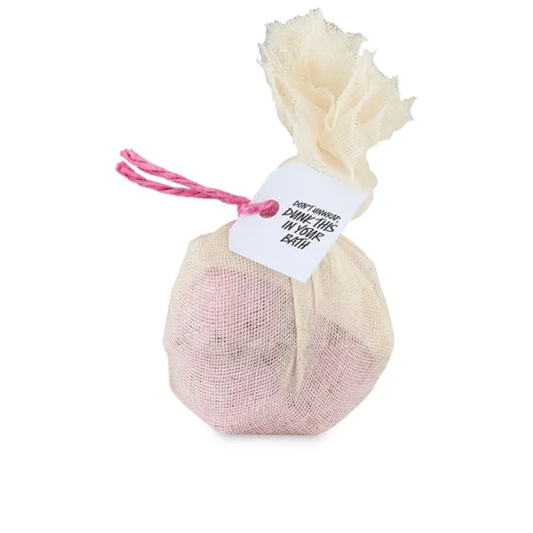 Softening Marshmallow And Rose Cataplasm Bath Bomb by LUSH