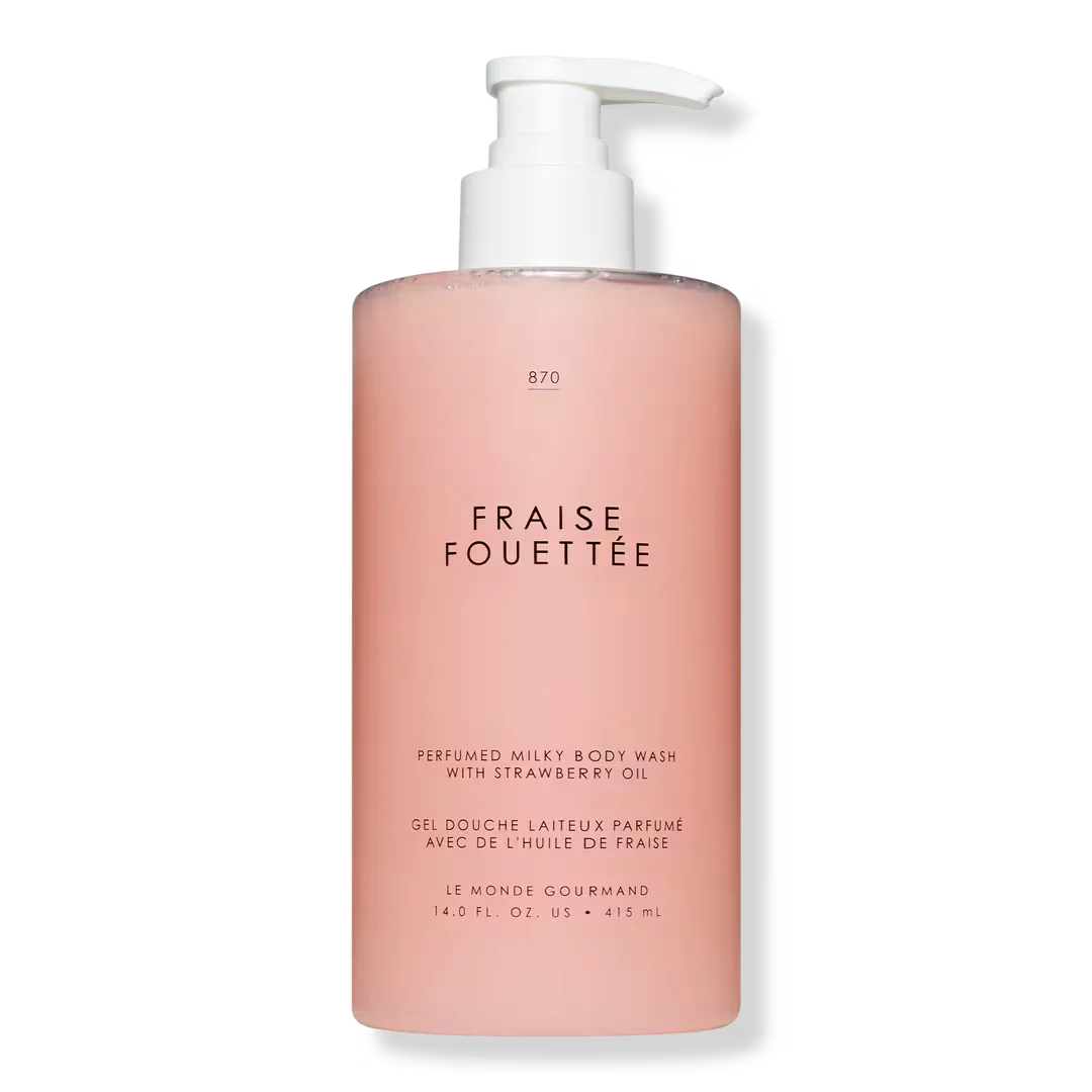 Fraise Fouettée Milky Body Wash by Le Monde Gourmand