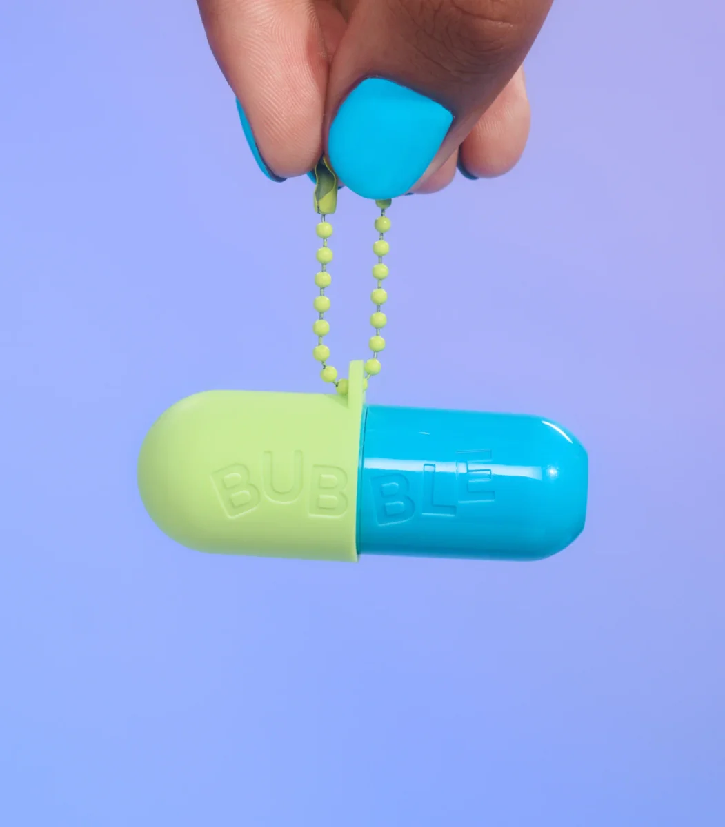 Tell All Mint Message Minty Lip Balm by Bubble