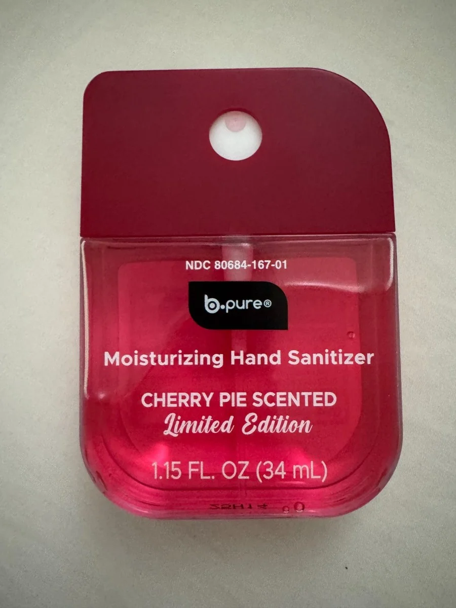 Cherry Pie Moisturizing Hand Sanitizer by b pure