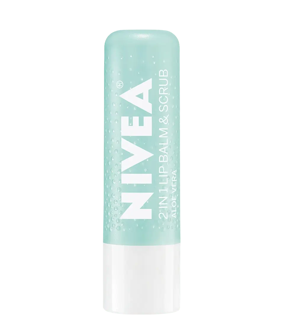 2 in 1 Lip Balm & Scrub Aloe Vera by NIVEA
