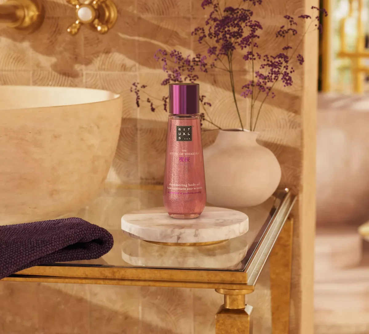 The Ritual Of Yozakura Shimmering Body Oil by Rituals