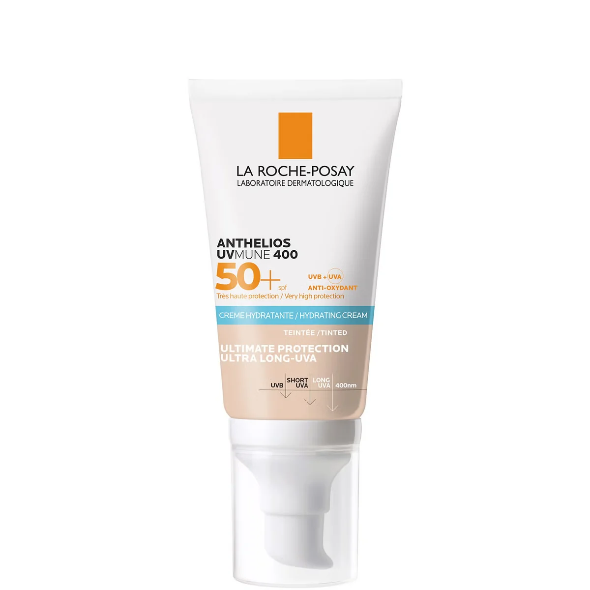 Anthelios UVMune 400 Hydrating Suncream Tinted SPF50 by La Roche-Posay