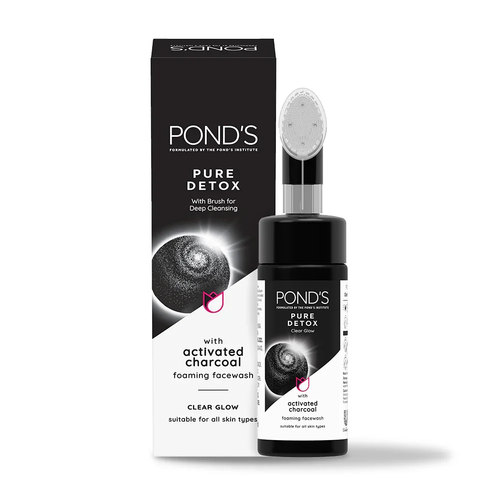 Pure Detox Foaming Brush Facewash by Ponds