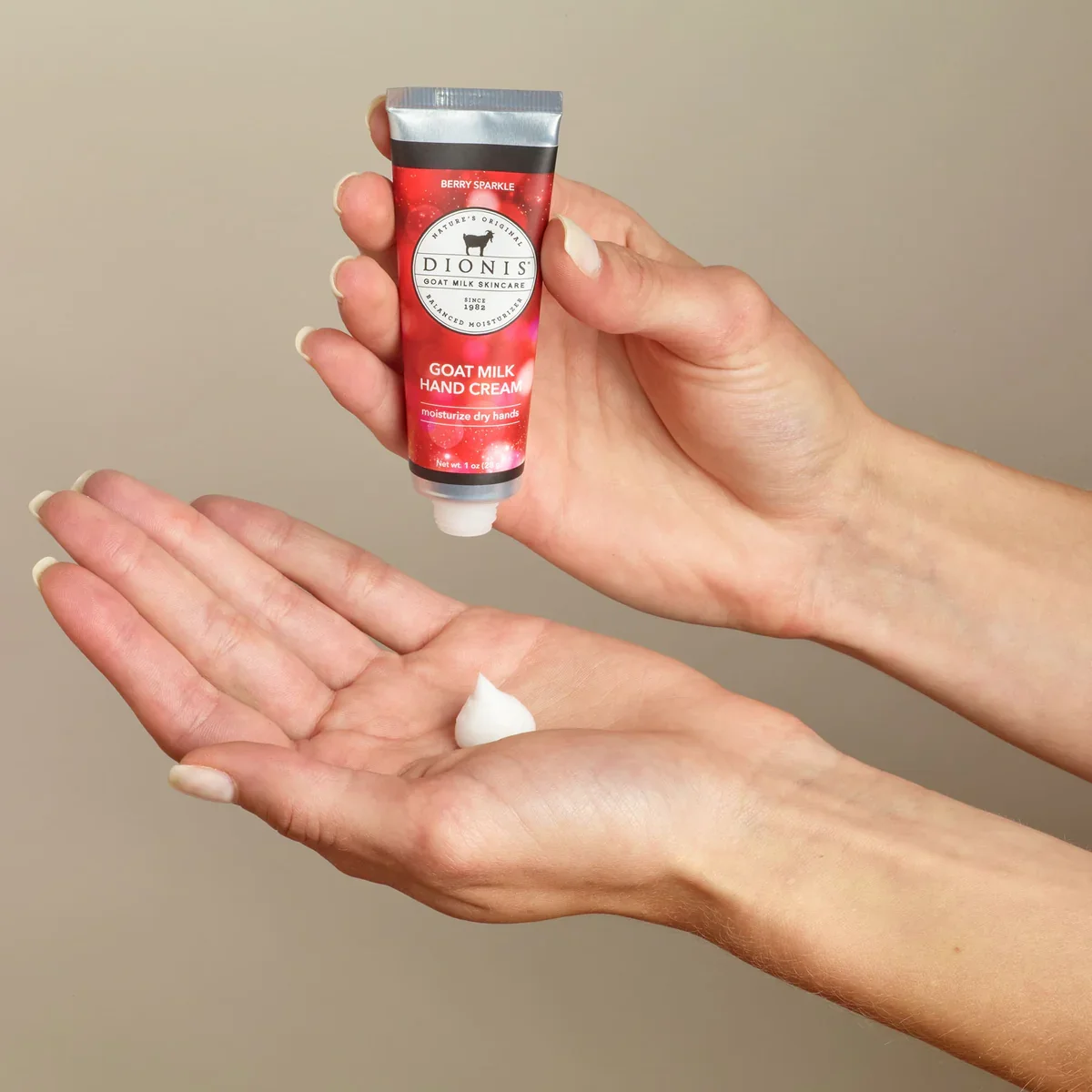 Berry Sparkle Goat Milk Hand Cream by Dionis