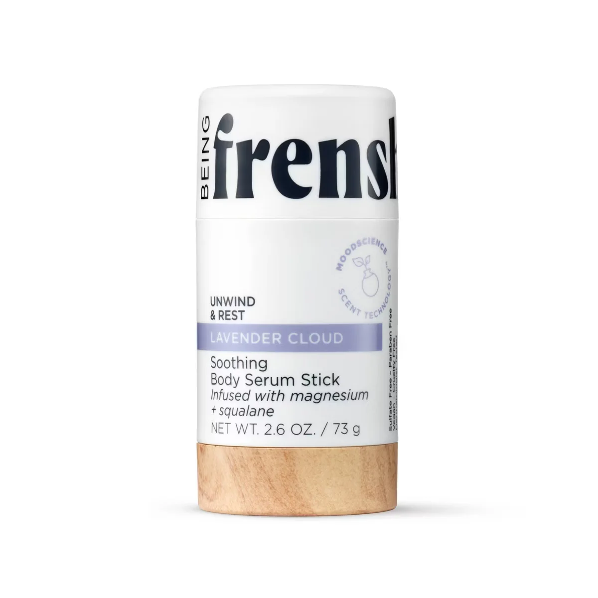 Lavender Cloud Soothing Body Serum Stick by Being Frenshe