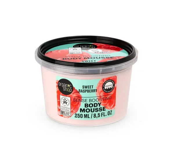 Sweet Raspberry Body Mousse by Organic Shop