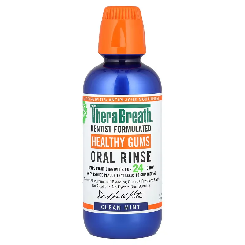 Clean Mint Healthy Gums Oral Rinse by TheraBreath