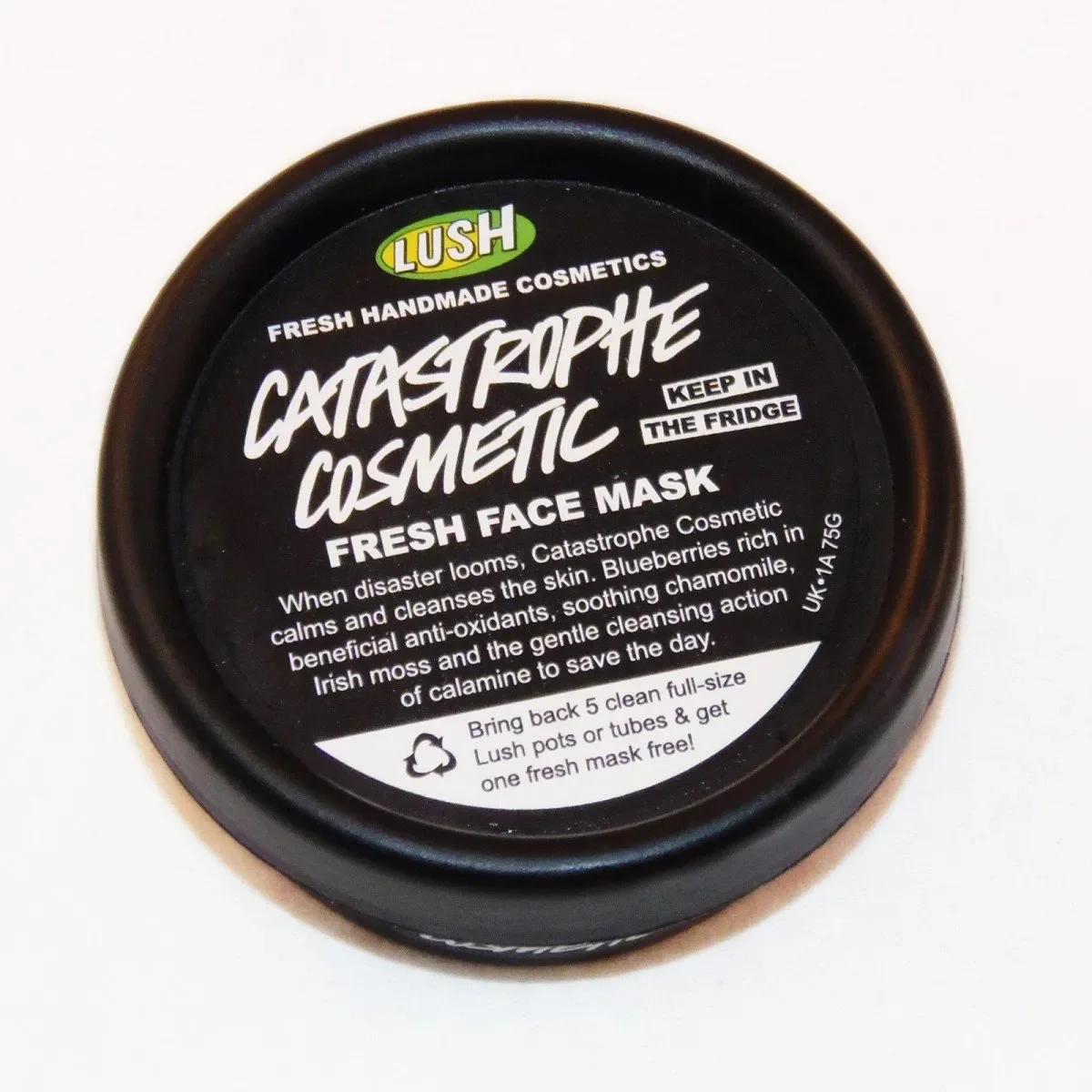 Catastrophe Cosmetic Face Mask by LUSH