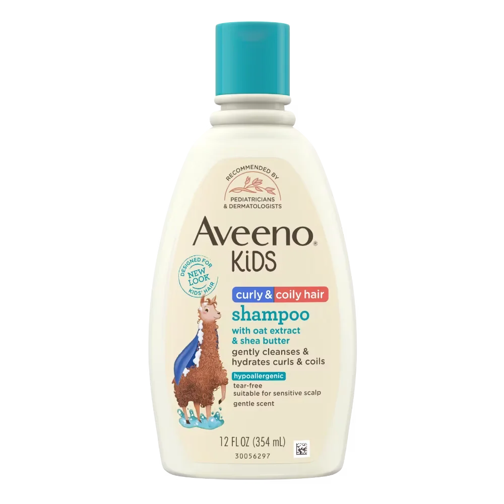 Kids Curly & Coily Hair Shampoo by Aveeno