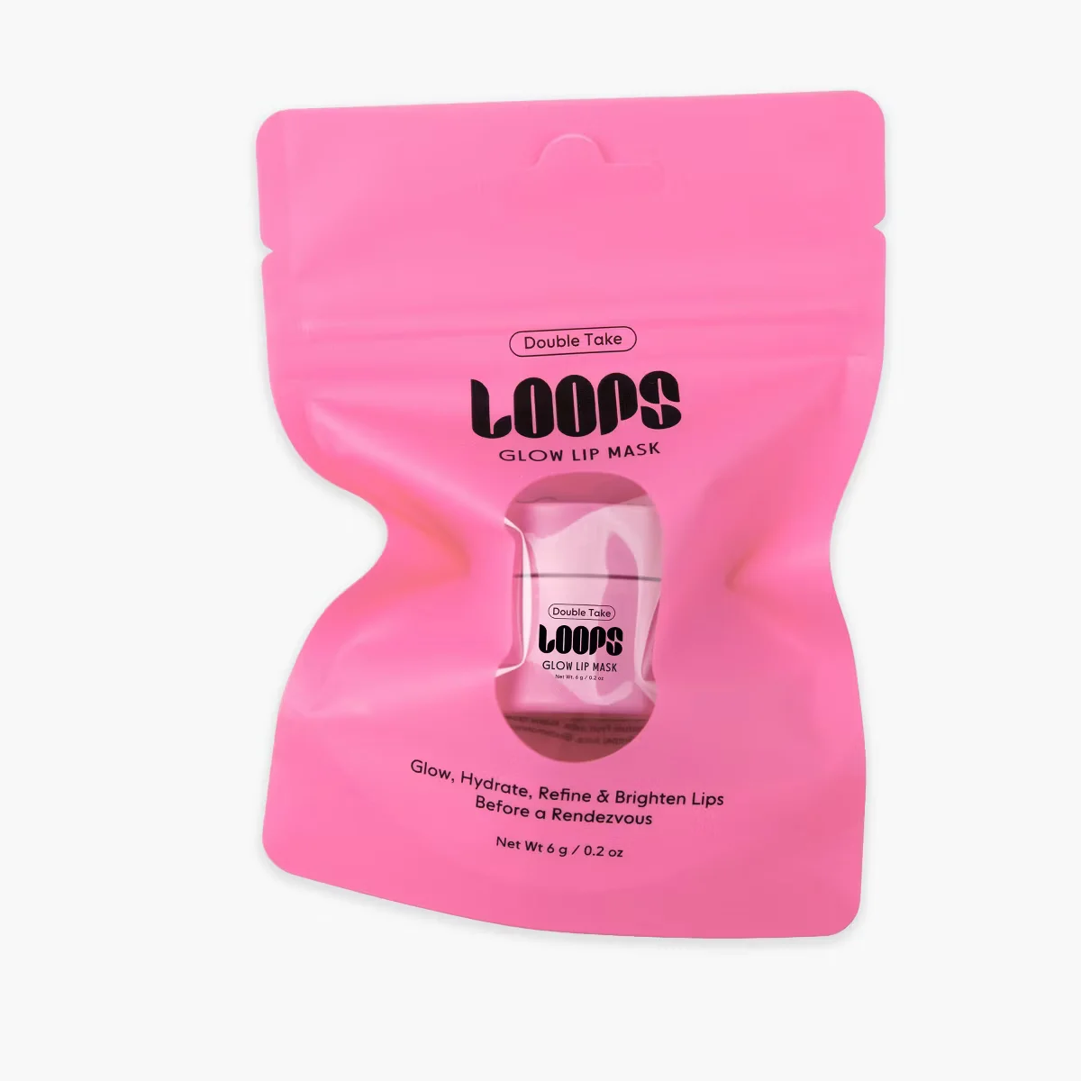 Double Take Glow Lip Mask by LOOPS