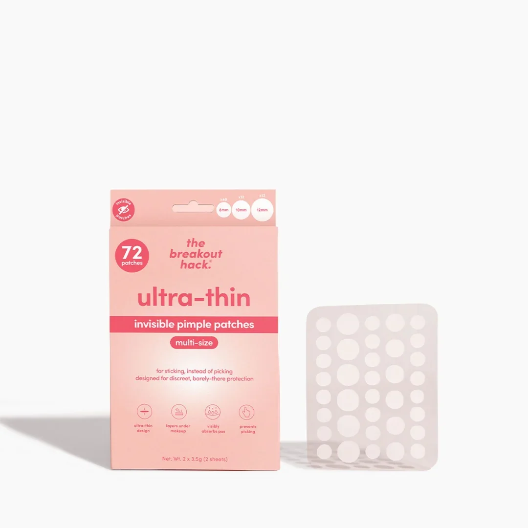 Ultra-Thin Invisible Pimple Patches by The Breakout Hack