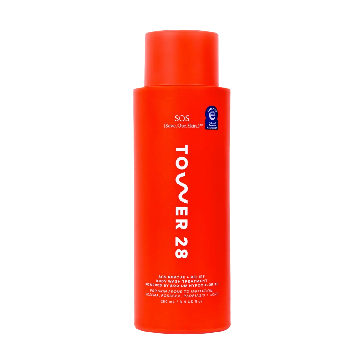 SOS Rescue + Relief Body Wash Treatment by Tower 28 Beauty
