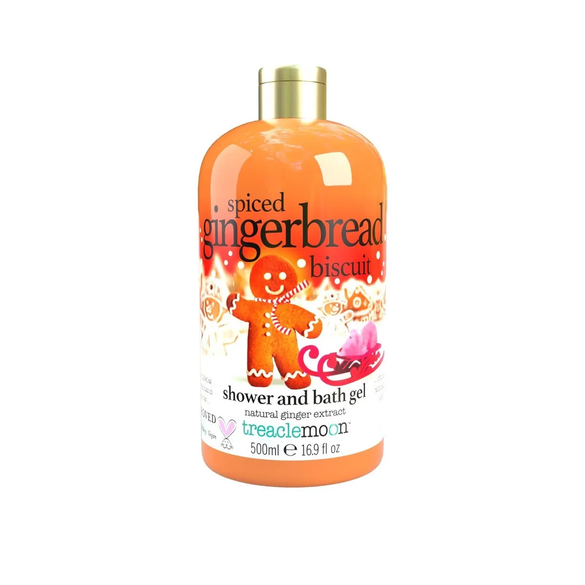 Spiced Gingerbread Biscuit Shower & Bath Gel by Treaclemoon