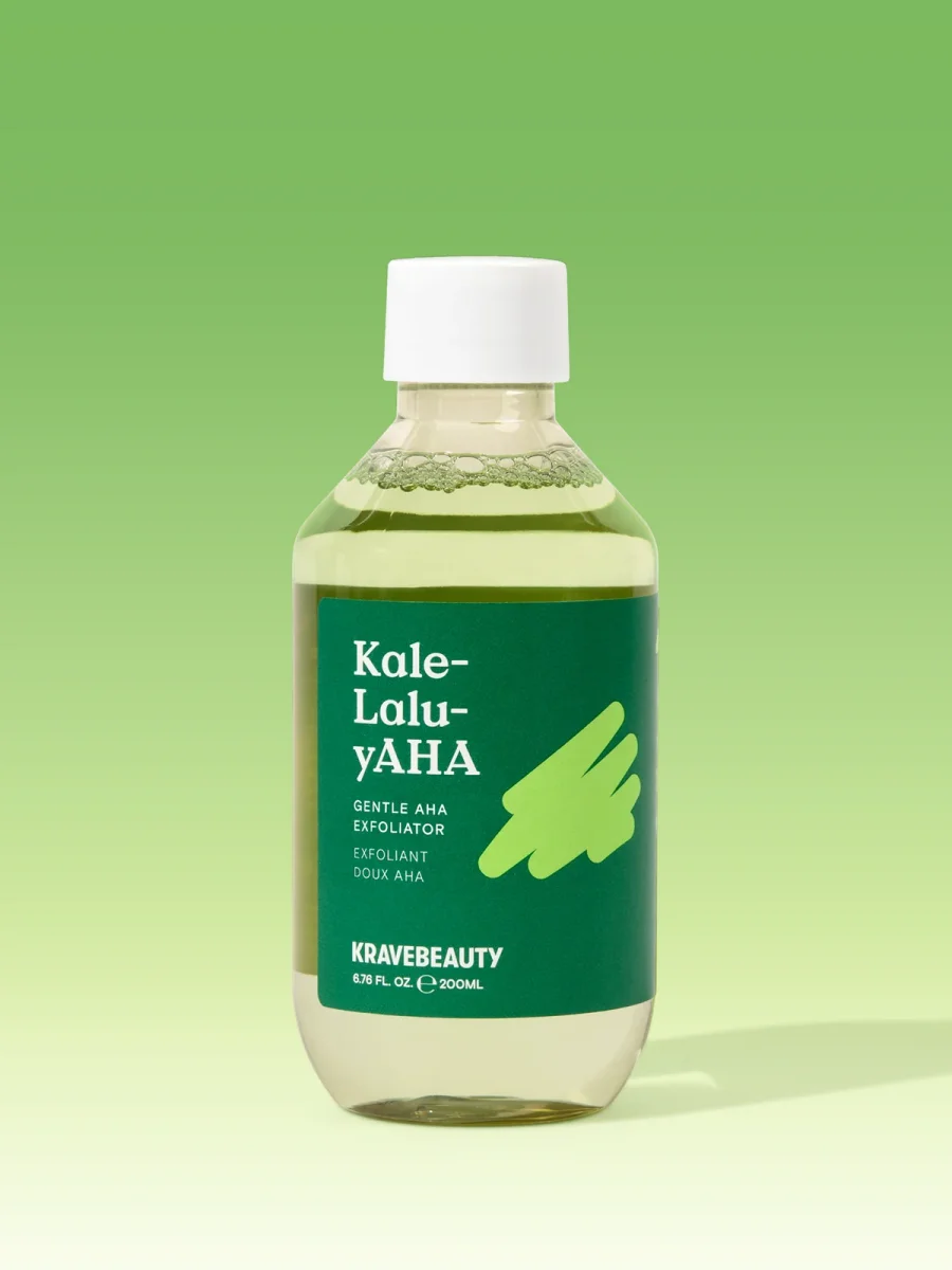 Kale-Lalu-yAHA Gentle AHA Exfoliator by Krave Beauty