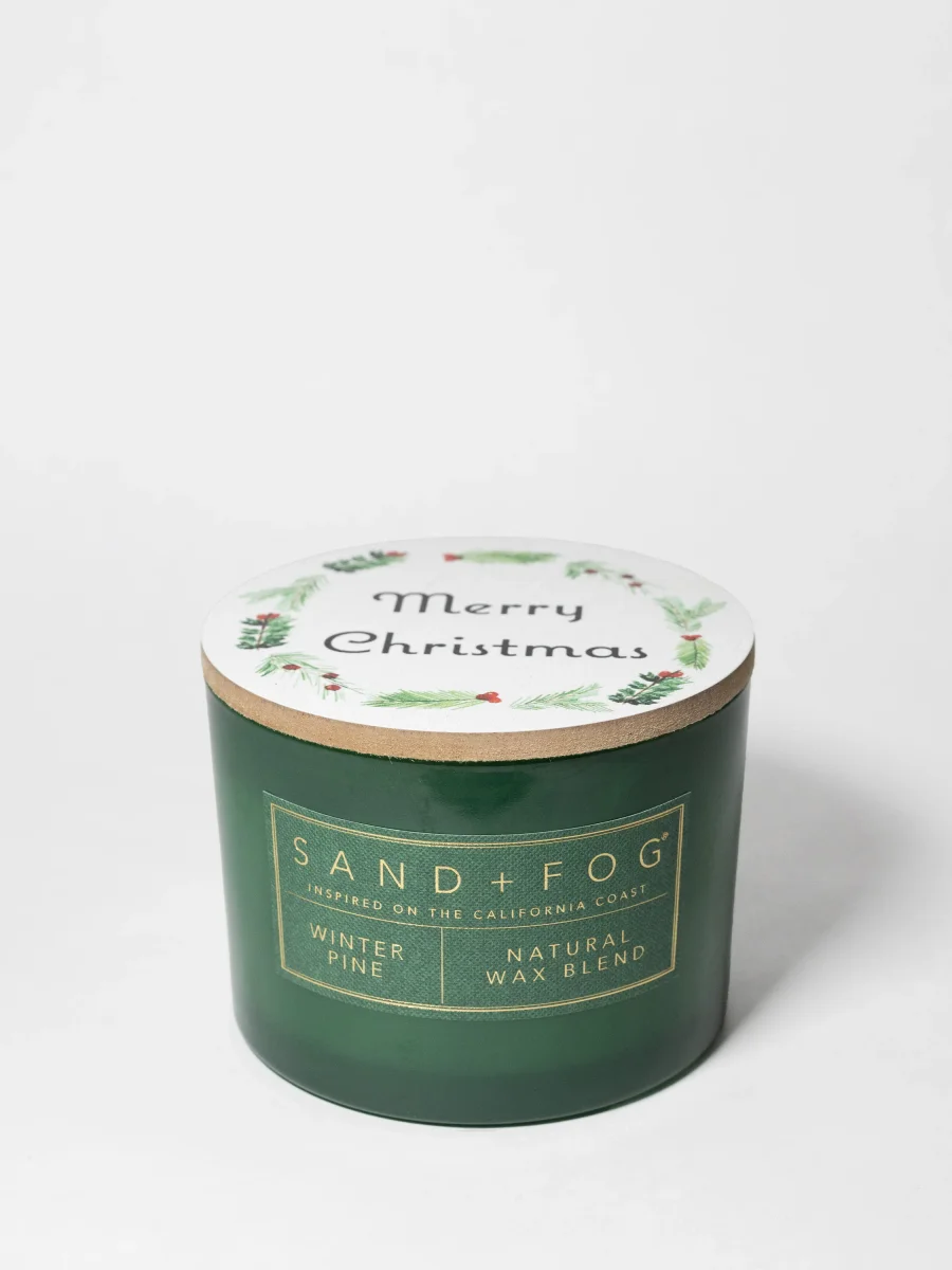 Winter Pine Candle by Sand + Fog