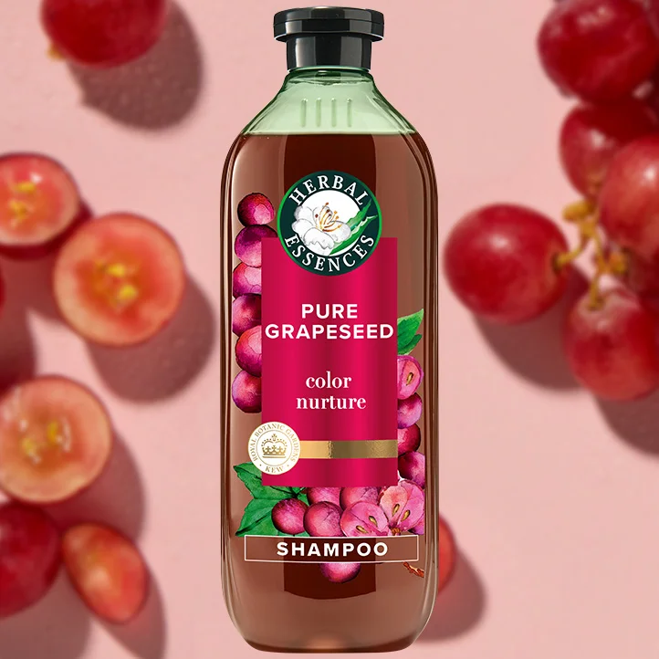 Grapeseed Sulfate Free Color Nurture Shampoo by Herbal Essences