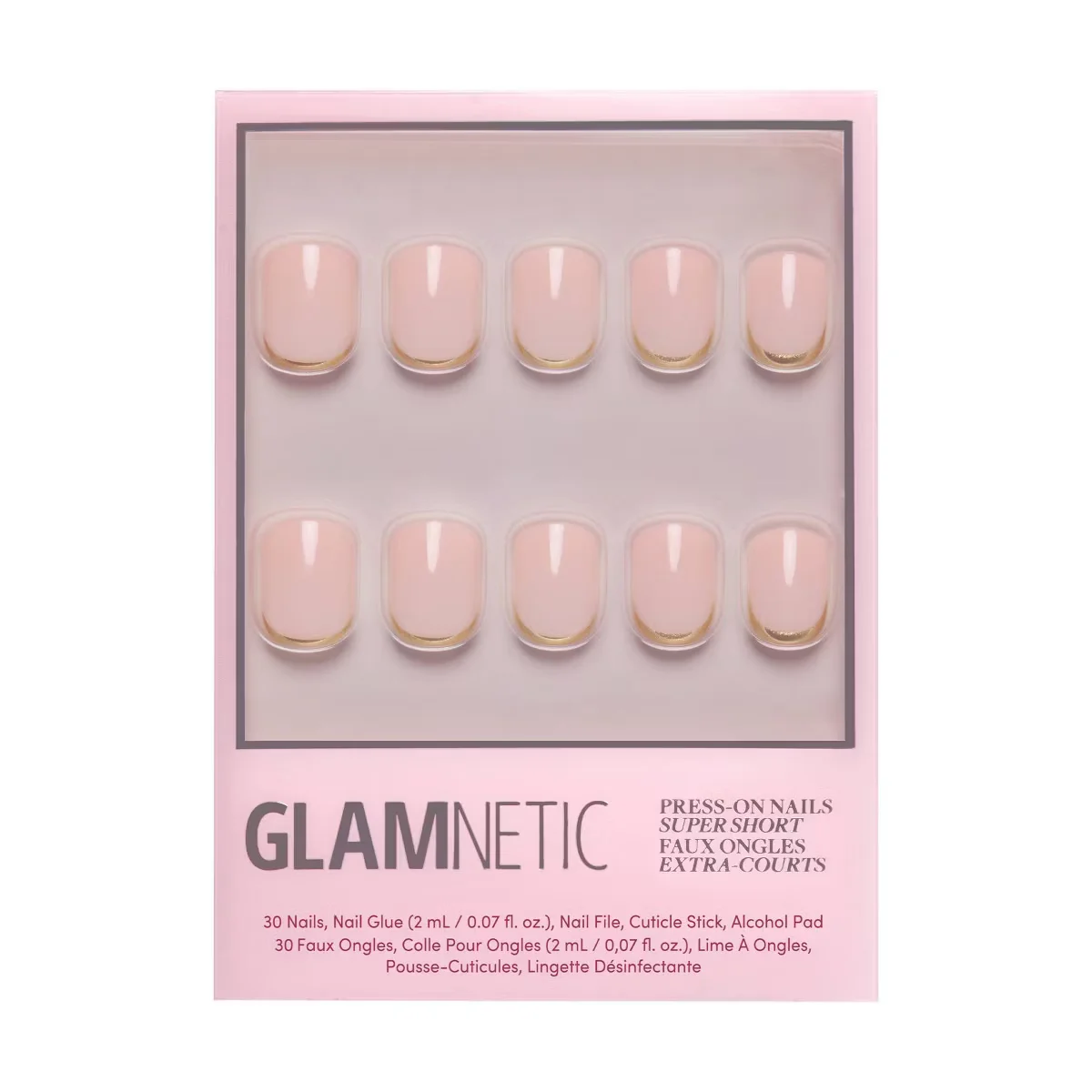 Quiet Luxury Super Short Press-On Nails by Glamnetic