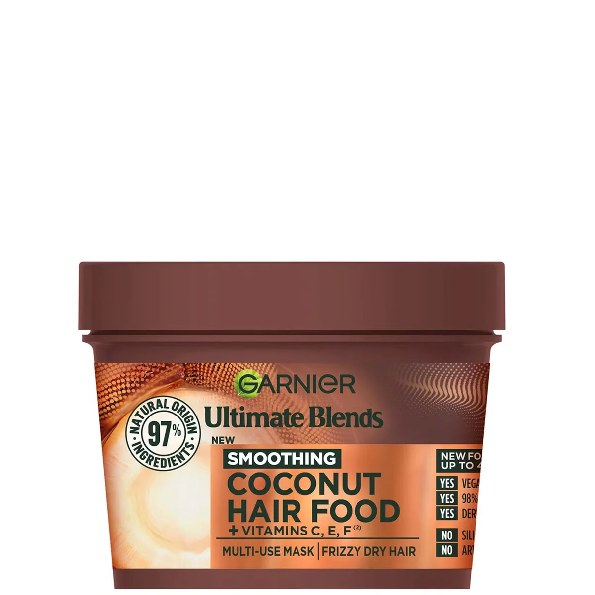 Ultimate Blends Hair Food Coconut Oil 3-in-1 Frizzy Hair Mask Treatment by Garnier