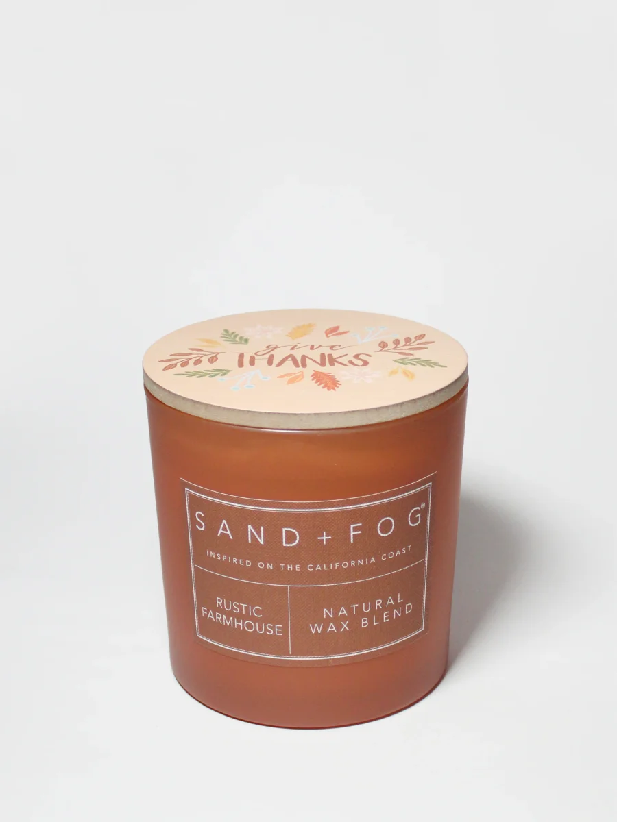 Rustic Farmhouse Candle by Sand + Fog