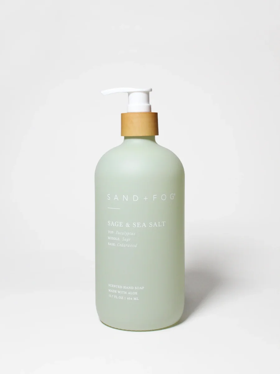 Sage & Sea Salt Liquid Hand Soap by Sand + Fog