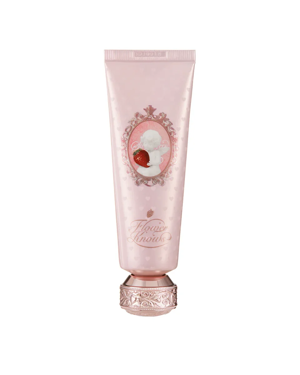 Strawberry Milk Shake Scented Hand Cream by Flower Knows
