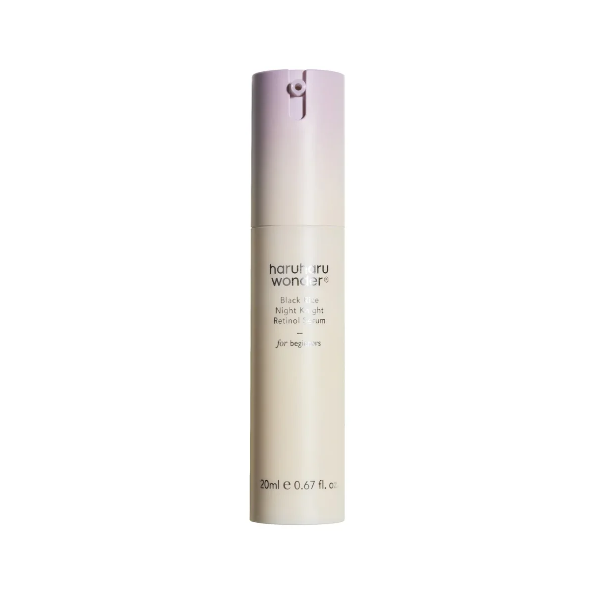 Black Rice Night Knight Unscented Retinol Serum by haruharu wonder