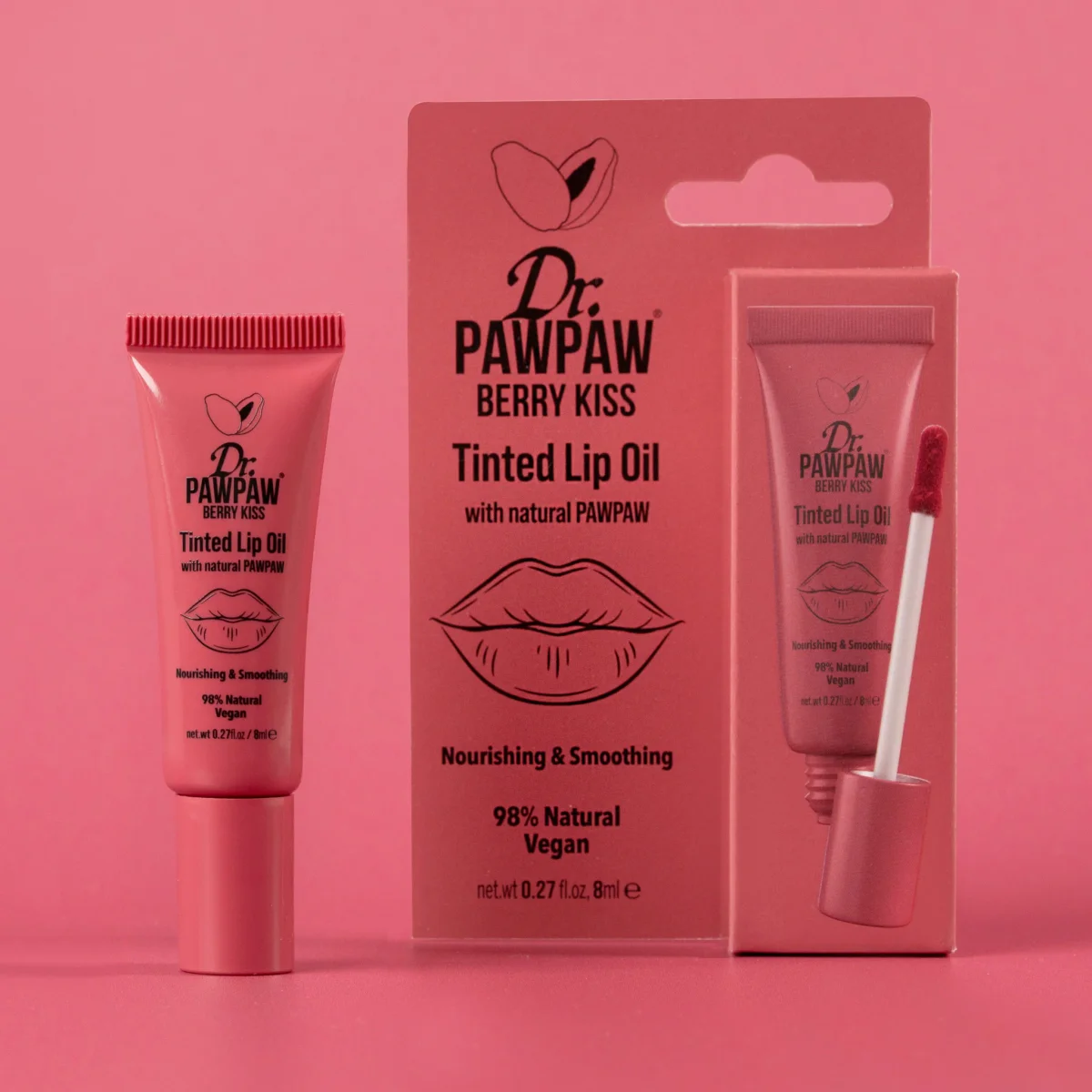 Berry Kiss Tinted Lip Oil by Dr.PAWPAW