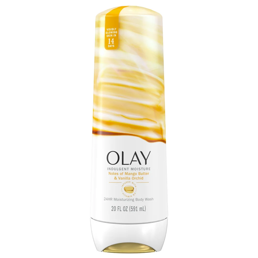 Mango Butter + Vanilla Orchid Indulgent Moisture Body Wash by Olay