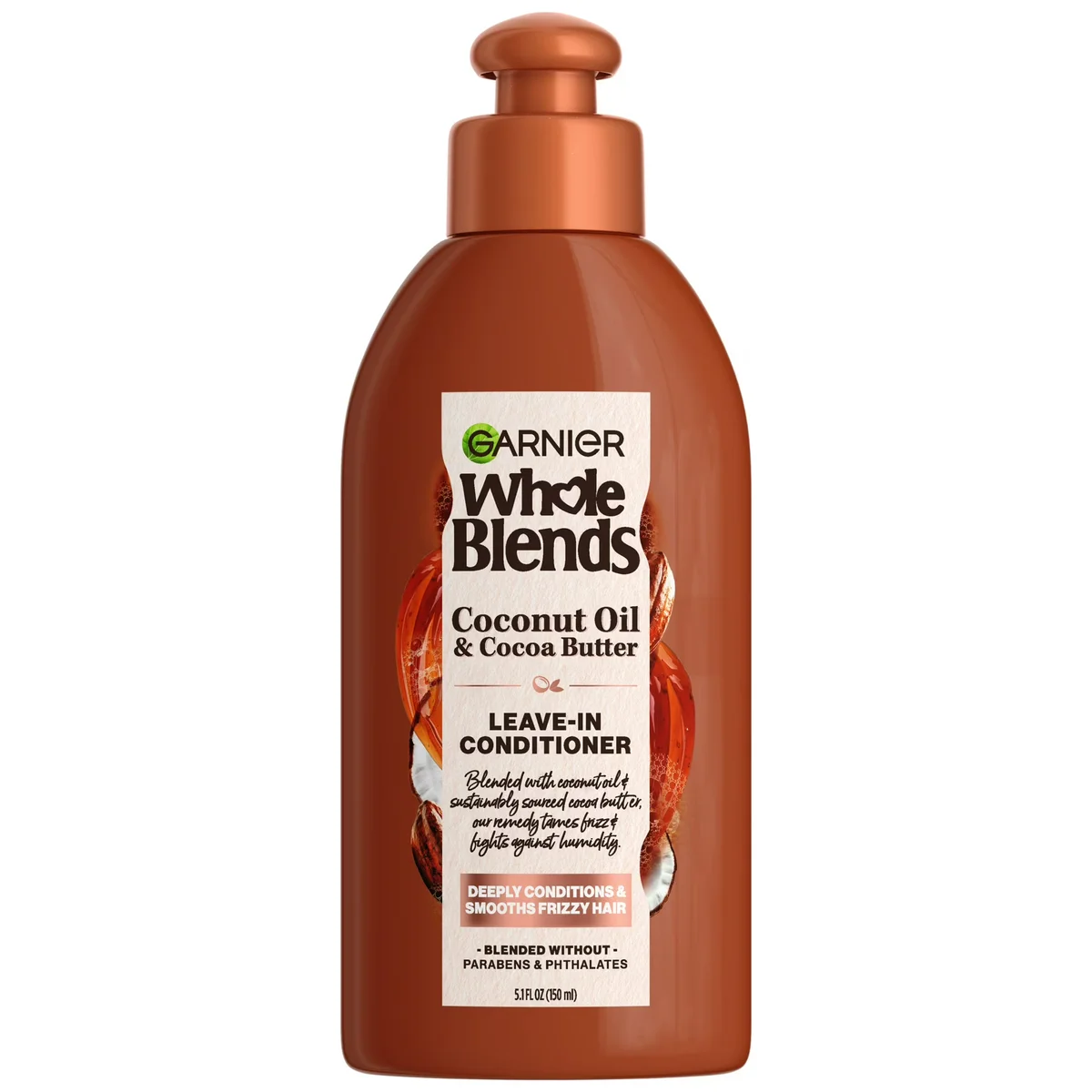 Whole Blends Coconut Oil & Cocoa Butter Leave-In Conditioner by Garnier