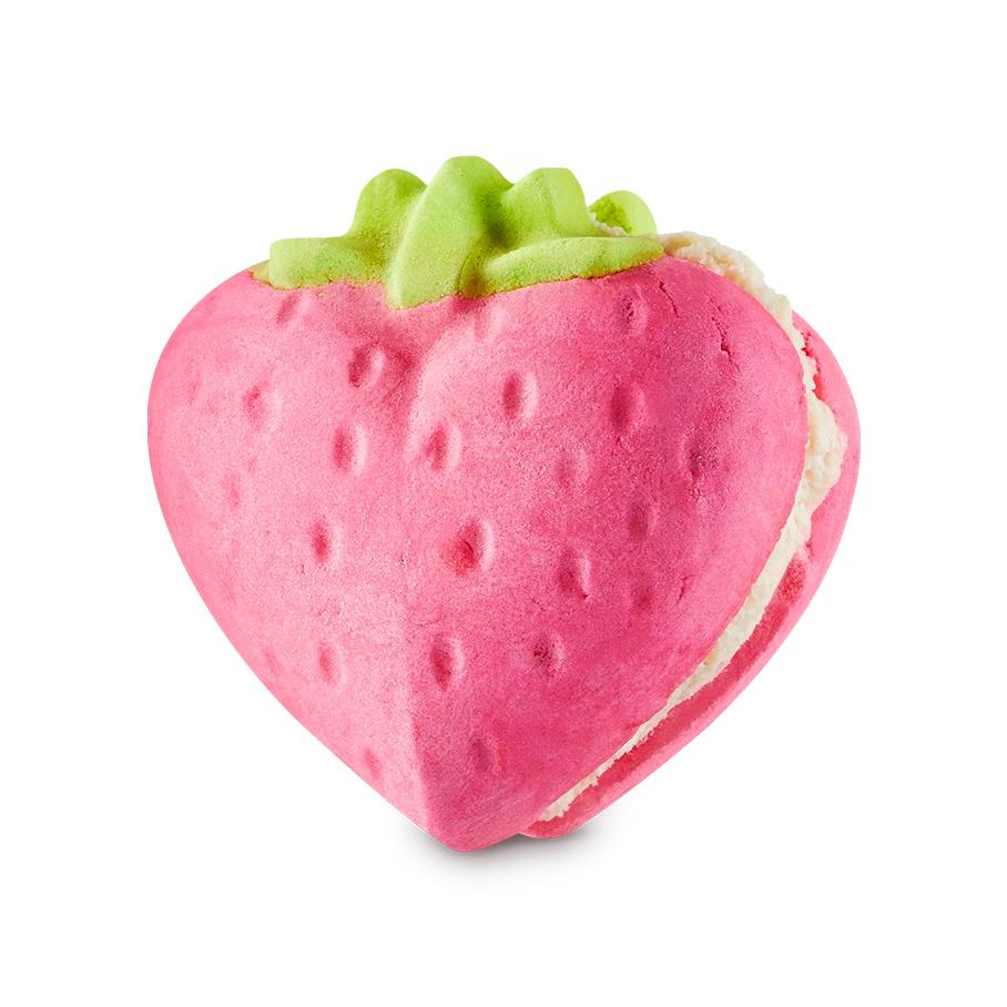 Strawberry Crumble Bubbleroon Bubble Bar by LUSH